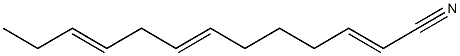 2,7,10-Tridecatrienenitrile Structure