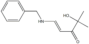  1-Benzylamino-4-hydroxy-4-methyl-1-penten-3-one