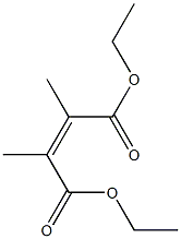 2,3-Dimethylmaleic acid diethyl ester,,结构式