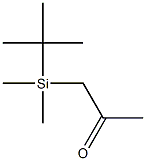 1-(tert-Butyldimethylsilyl)-2-propanone Structure