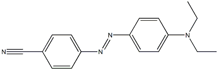 4-(Diethylamino)-4'-cyanoazobenzene,,结构式