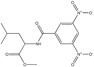 2-[(3,5-Dinitrobenzoyl)amino]-4-methylpentanoic acid methyl ester|