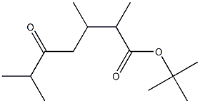 2,3,6-Trimethyl-5-oxoheptanoic acid tert-butyl ester