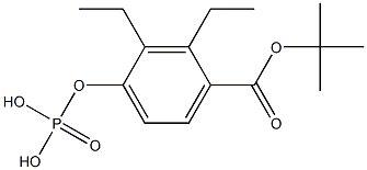  Phosphoric acid bis(ethyl)[4-[(tert-butyloxy)carbonyl]phenyl] ester