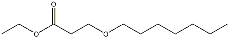 3-(Heptyloxy)propionic acid ethyl ester 结构式