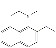 N-Isopropyl-N-methyl-2-isopropylnaphthalen-1-amine Structure