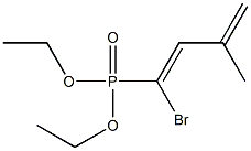  [(1Z)-1-Bromo-3-methyl-1,3-butadienyl]phosphonic acid diethyl ester