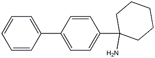 1-(1,1'-Biphenyl-4-yl)cyclohexanamine Structure