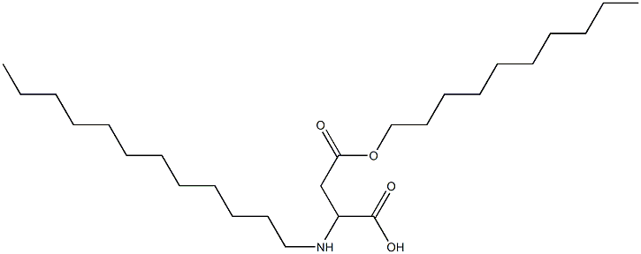 2-Dodecylamino-3-(decyloxycarbonyl)propionic acid