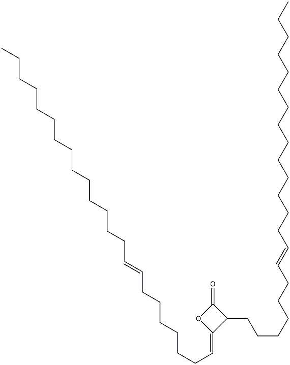 3-(7-Docosenyl)-4-(8-tricosen-1-ylidene)oxetan-2-one|