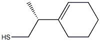 [(1R)-1-(1-Cyclohexenyl)ethyl]methyl sulfide Struktur
