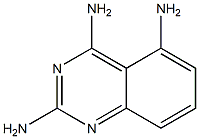 2,4,5-Triaminoquinazoline Struktur