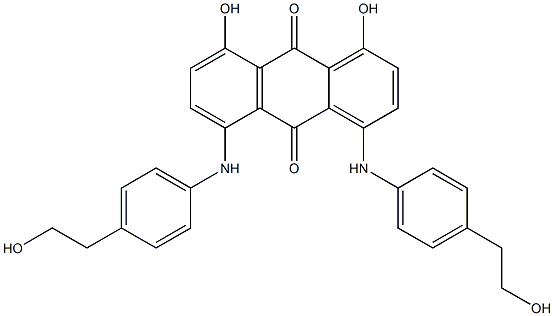 1,8-Dihydroxy-4,5-bis[p-(2-hydroxyethyl)anilino]anthraquinone