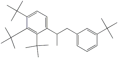 2-(2,3,4-Tri-tert-butylphenyl)-1-(3-tert-butylphenyl)propane