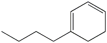 1-Butyl-1,3-cyclohexadiene Struktur