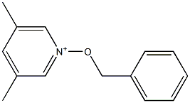  3,5-Dimethyl-1-(benzyloxy)pyridin-1-ium