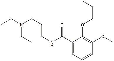 N-[3-(Diethylamino)propyl]-3-methoxy-2-propoxybenzamide