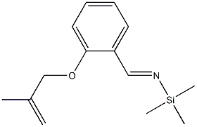 1-[[(Trimethylsilyl)imino]methyl]-2-(2-methyl-2-propenyloxy)benzene