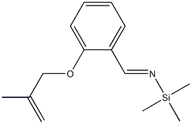 1-[[(Trimethylsilyl)imino]methyl]-2-(2-methyl-2-propenyloxy)benzene|