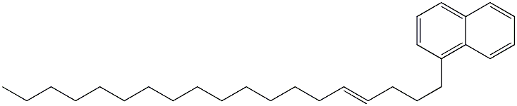 1-(4-Nonadecenyl)naphthalene Struktur