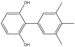 2-(3,4,5-Trimethylphenyl)benzene-1,3-diol
