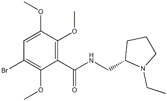 3-Bromo-2,5,6-trimethoxy-N-[[(2S)-1-ethylpyrrolidin-2-yl]methyl]benzamide|