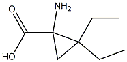 1-Amino-2,2-diethylcyclopropanecarboxylic acid|