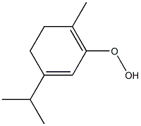 p-Mentha-1,3-dien-2-yl hydroperoxide,,结构式