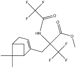 Methyl 2-[(6,6-dimethylbicyclo[3.1.1]hept-2-en-2-yl)methyl]-3,3,3-trifluoro-2-[(trifluoroacetyl)amino]propanoate