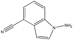 1-AMINO-1H-INDOLE-4-CARBONITRILE Struktur