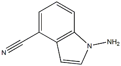 1-AMINO-1H-INDOLE-4-CARBONITRILE,1068975-49-4,结构式