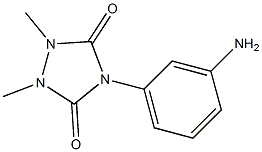 4-(3-aminophenyl)-1,2-dimethyl-1,2,4-triazolidine-3,5-dione