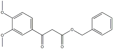 BETA-OXO-3,4-DIMETHOXY-BENZENEPROPANOIC ACID PHENYLMETHYL ESTER
