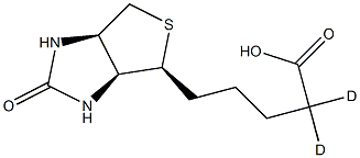 Biotin-d2 (ring-6,6-d2) 98 atom % D