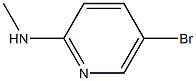 5-Bromo-N-methyl-2-pyridinamine Structure