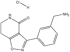 3-(3-Aminomethyl-phenyl)-6,7-dihydro-5H-isoxazolo[4,5-c]pyridin-4-one hydrochloride