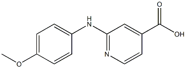 2-(4-Methoxyanilino)isonicotinic acid