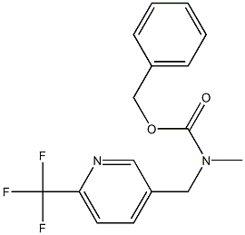 benzyl methyl((6-(trifluoromethyl)pyridin-3-yl)methyl)carbamate