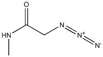 acetamide, 2-azido-N-methyl- 结构式