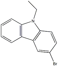 3-Bromo-9-ethyl-9H-carbazole Structure