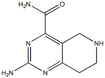 2-amino-5,6,7,8-tetrahydropyrido[4,3-d]pyrimidine-4-carboxamide Structure