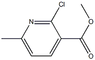 methyl2-chloro-6-methylpyridine-3-carboxylate Structure