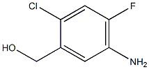 (5-amino-2-chloro-4-fluorophenyl)methanol Structure