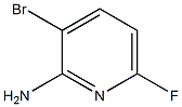 2-Amino-3-bromo-6-fluoropyridine Structure