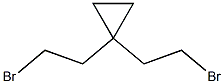 1,1-Bis(2-bromoethyl)cyclopropane Structure