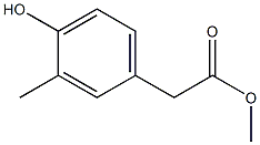 4-羟基-3-甲基苯乙酸甲酯, , 结构式