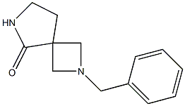 2-benzyl-2,6-diazaspiro[3.4]octan-5-one Struktur