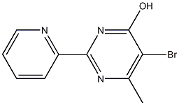 5-bromo-6-methyl-2-pyridin-2-yl-pyrimidin-4-ol
