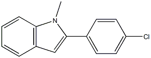 2-(4-chlorophenyl)-1-methyl-1H-indole|