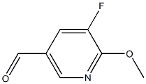 5-fluoro-6-methoxynicotinaldehyde Structure